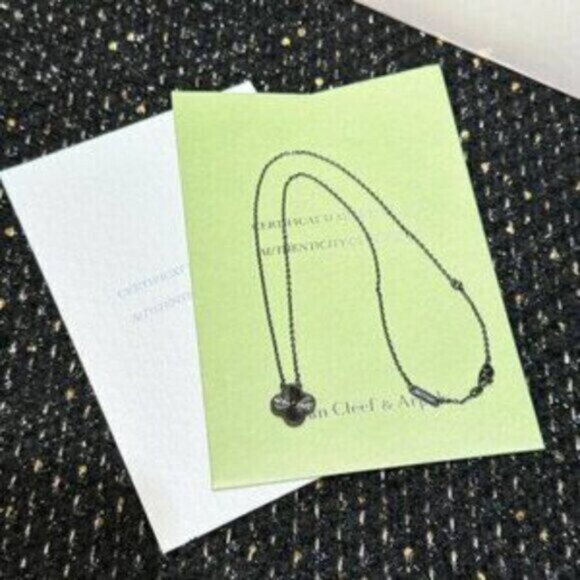 Authentic Van Cleef & Arpels Black Warrior Laser Necklace - Picture 5 of 8